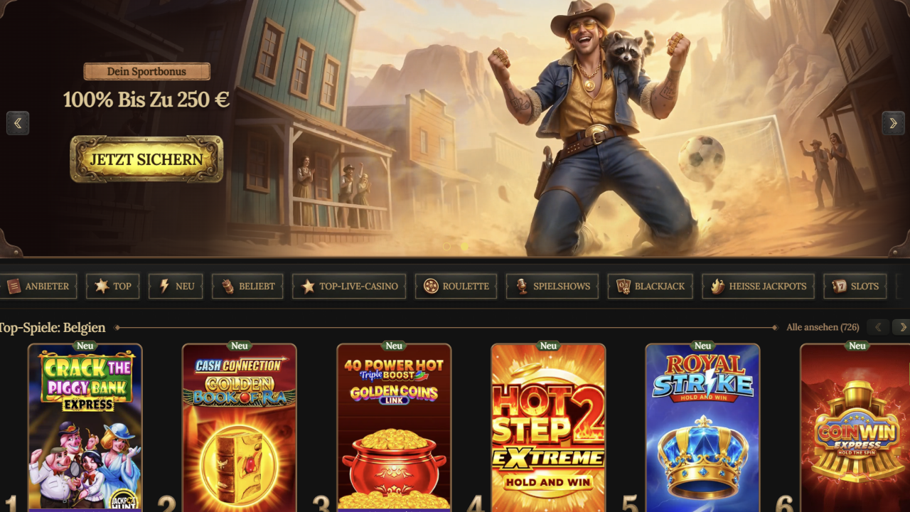 Betwest Casino website